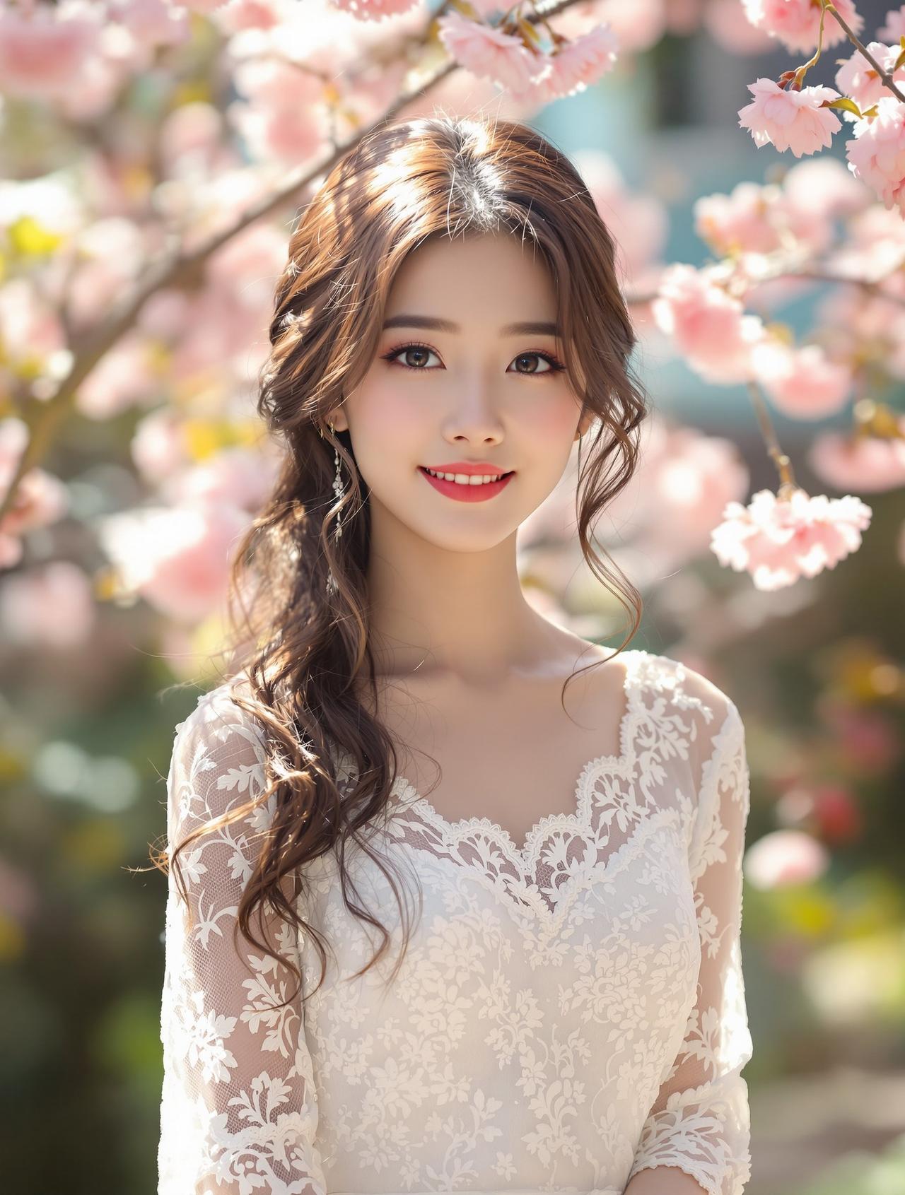 花海中的精灵